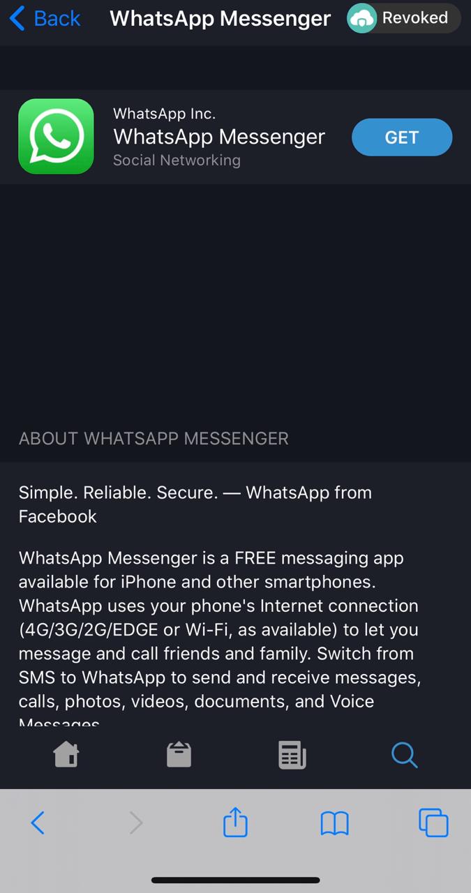 Hit Install "WhatsApp++"