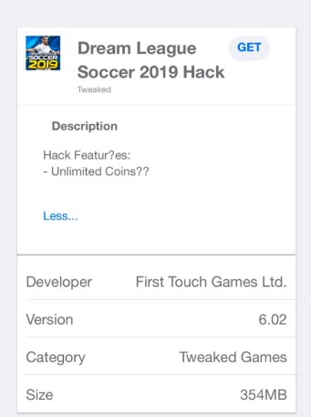 Dream League Soccer 2020 Hack on iOS - TuTuApp